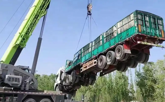 大庆道路脱困救援案例